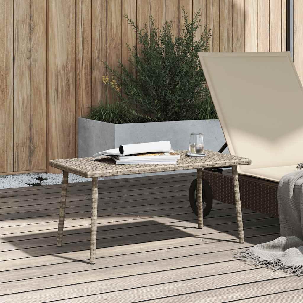 Mesa centro jardín rectangular