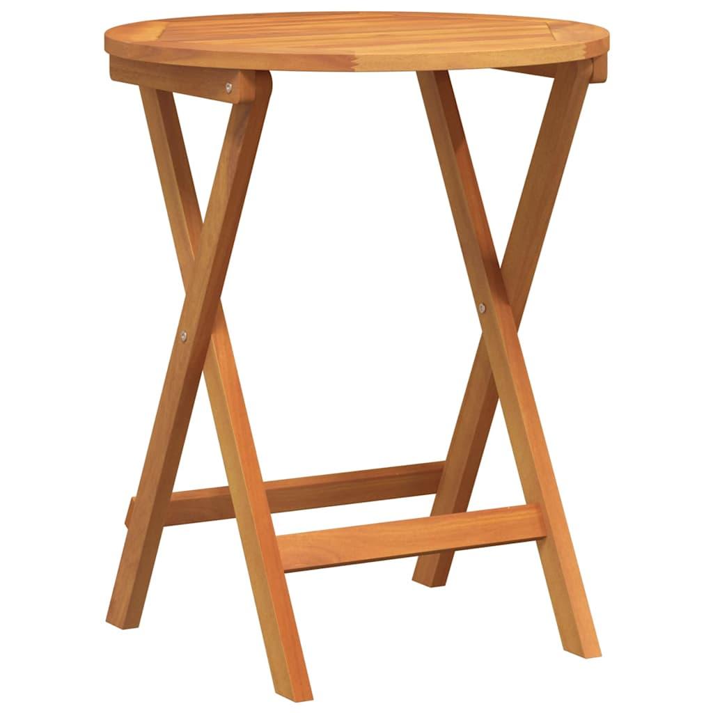 Mesa de Jardín Madera de Acacia Sólida