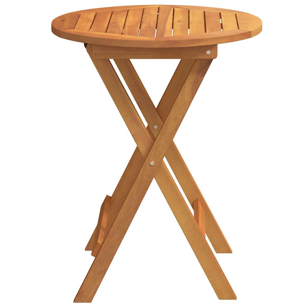 Mesa de Jardín Madera de Acacia Sólida