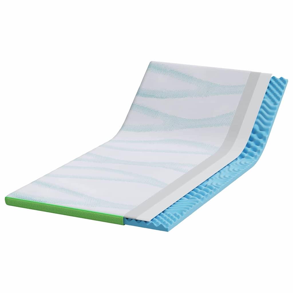 Sobrecolchón de tela jacquard