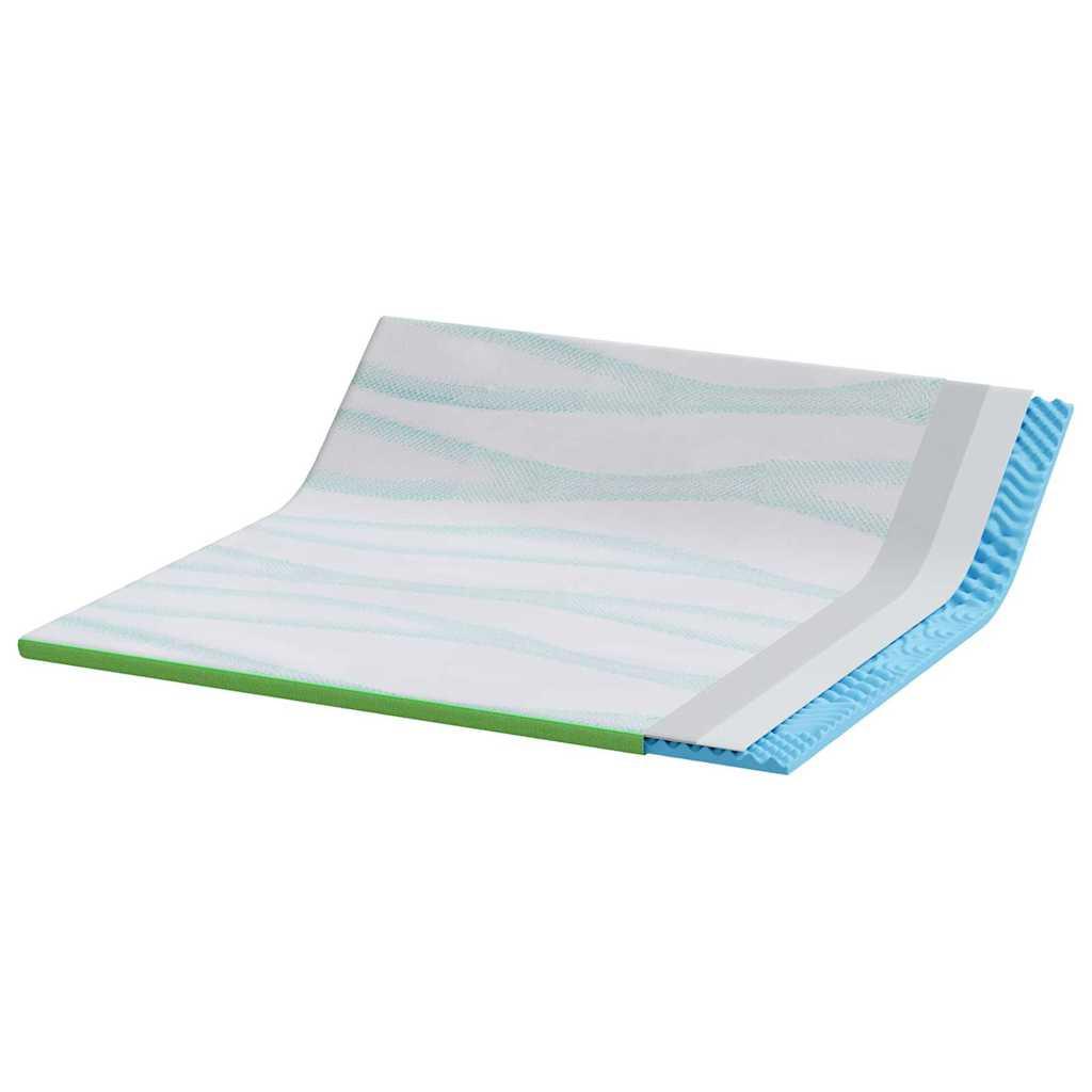 Sobrecolchón de tela jacquard