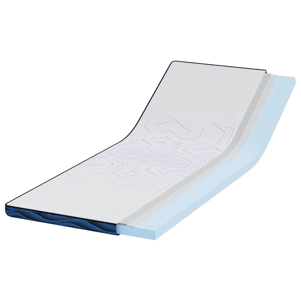 Sobrecolchón de grosor Tela Jacquard Blanco