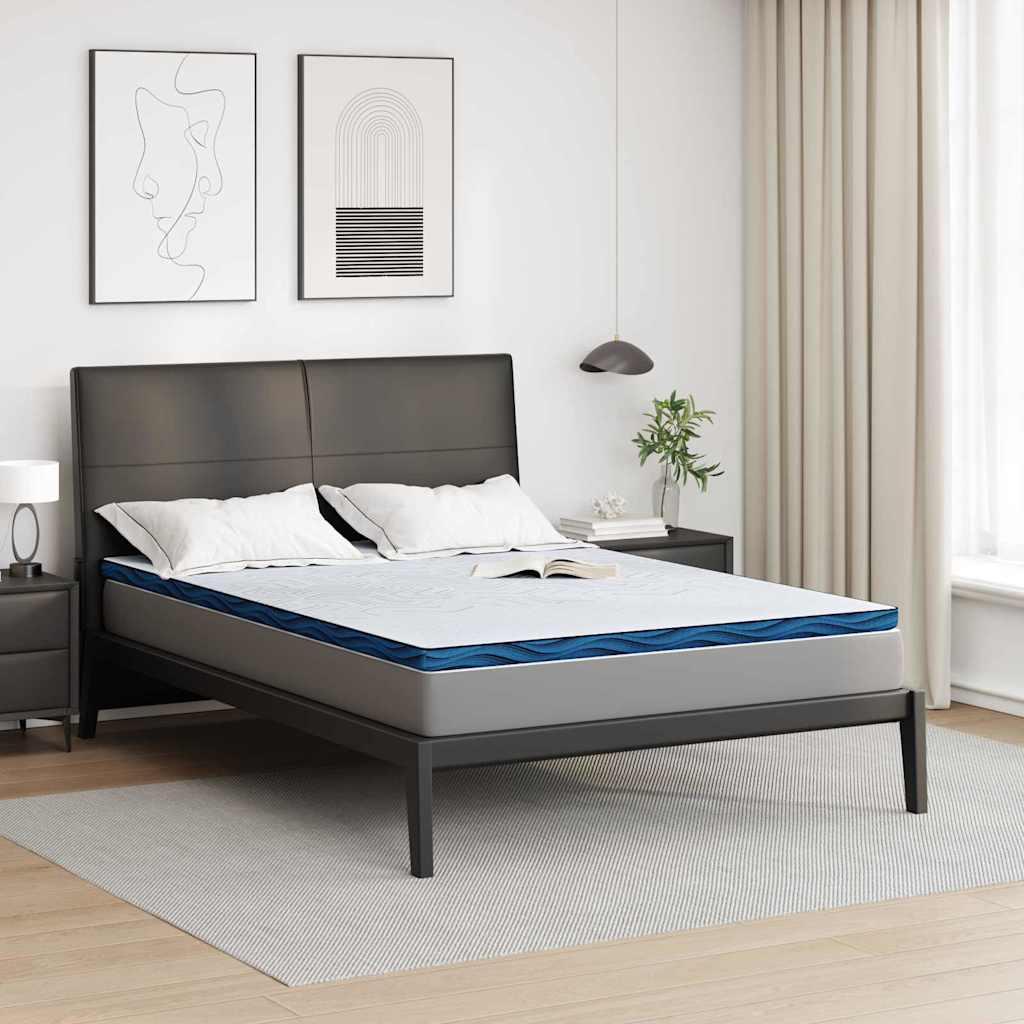 Sobrecolchón de grosor Tela Jacquard Blanco