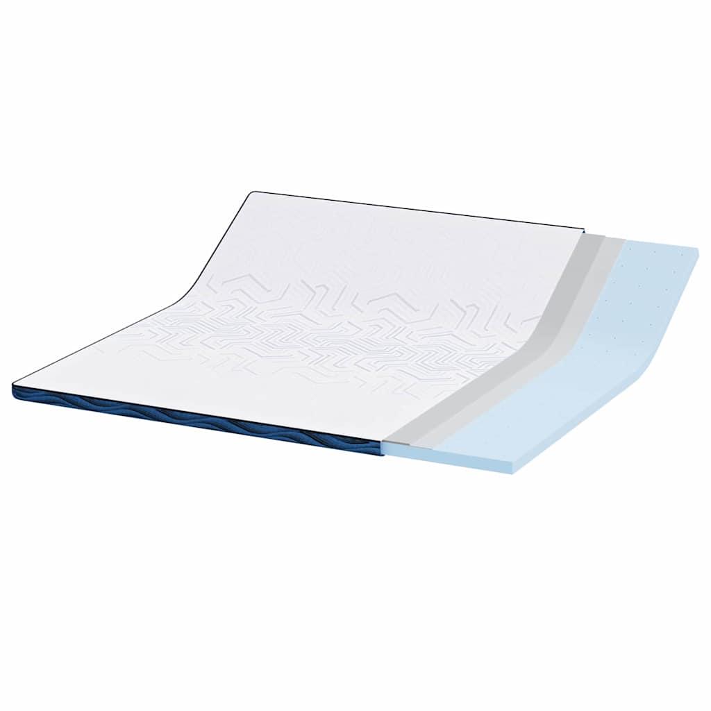 Sobrecolchón de grosor Tela Jacquard Blanco