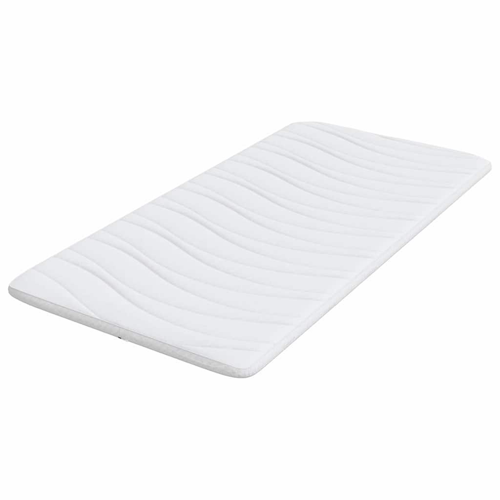 Sobrecolchón de grosor Tela de punto Blanco