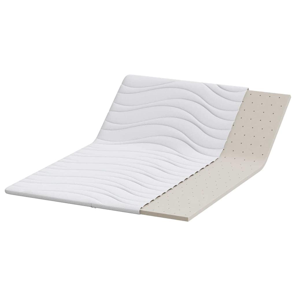 Sobrecolchón de grosor Tela de punto Blanco