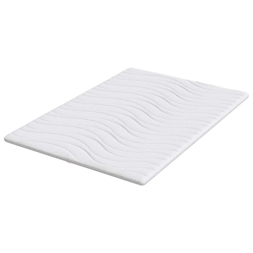 Sobrecolchón de grosor Tela de punto Blanco