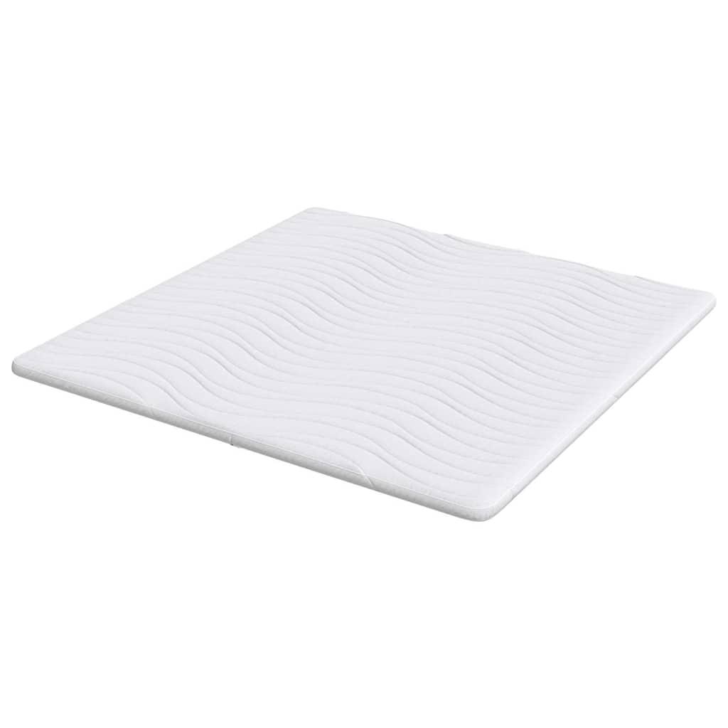 Sobrecolchón de grosor Tela de punto Blanco
