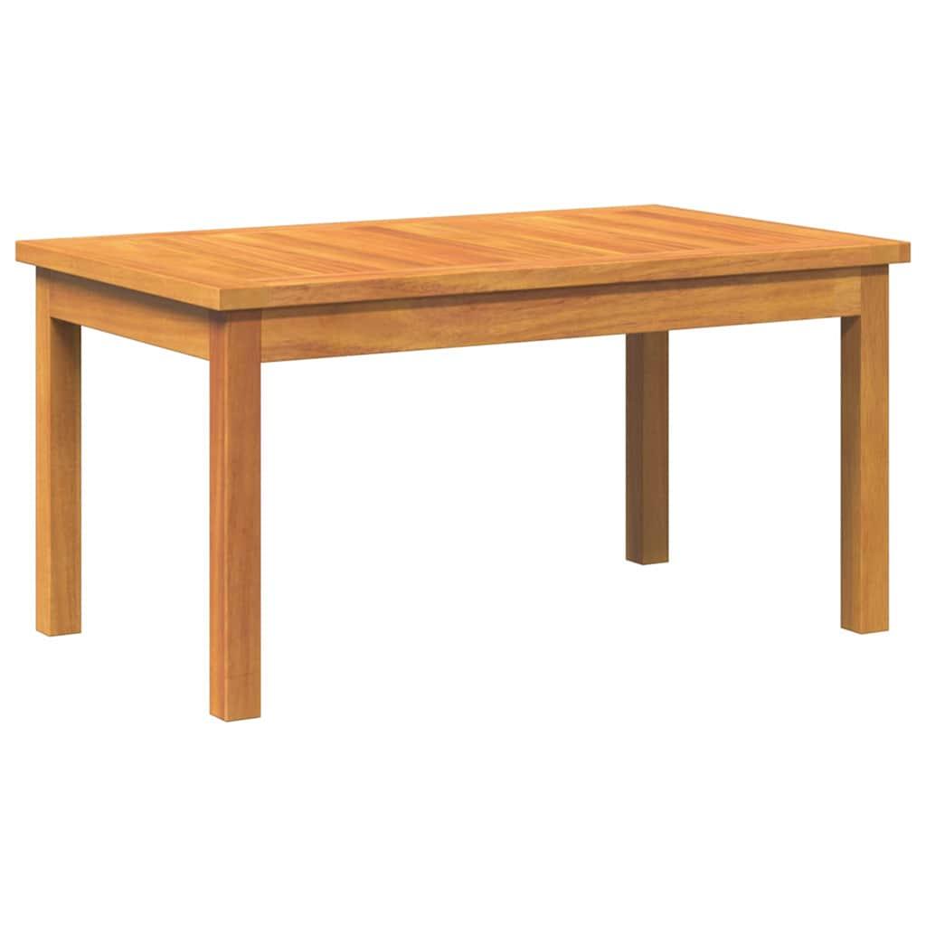 Mesa de Café Aceite Natural Madera de Acacia Sólida
