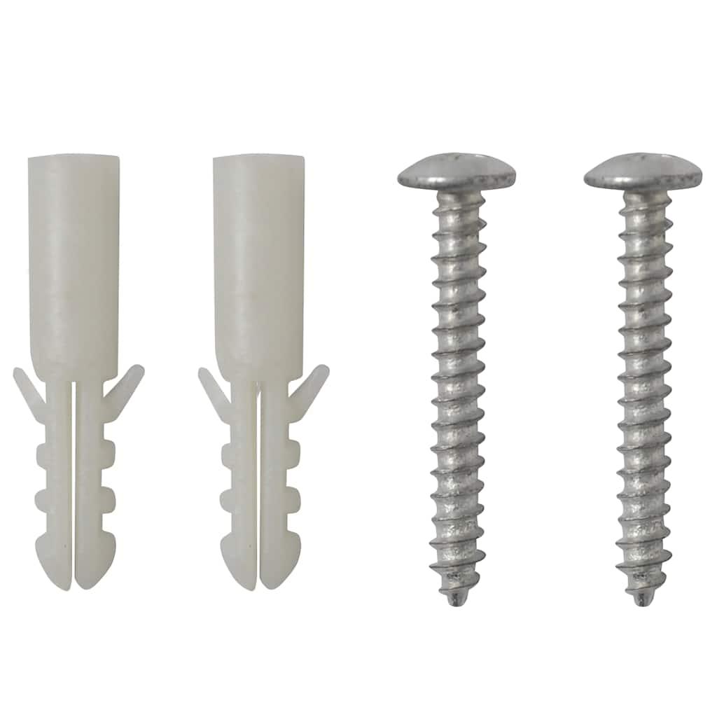 Aplique de pared cónico, LED e inoxidable