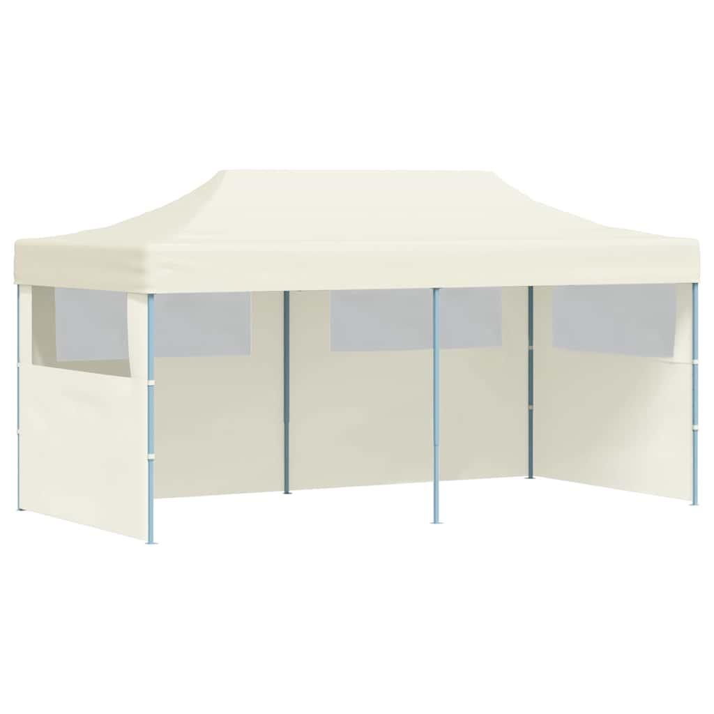 Carpa plegable Pop-up crema 3x6 m