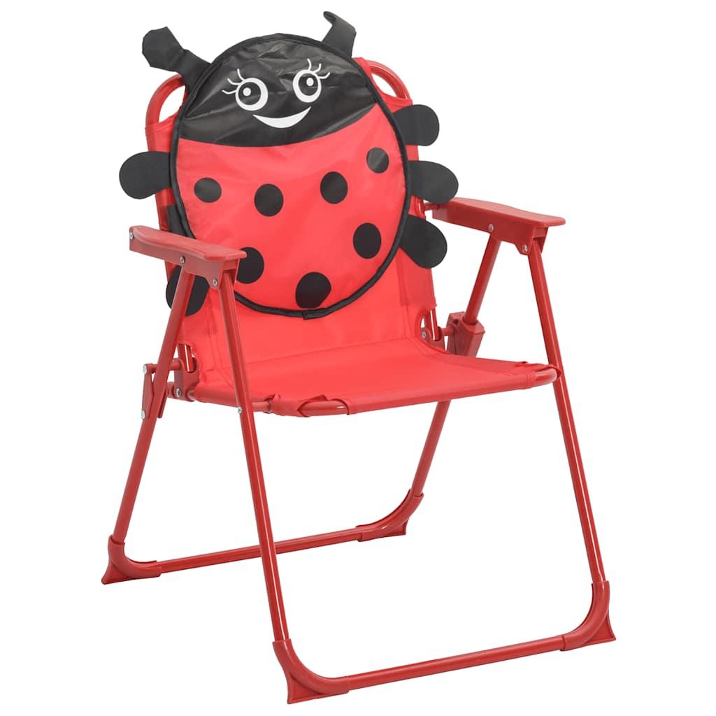 Set mesa y sillas de jardín infantil 3 pzas con sombrilla verde