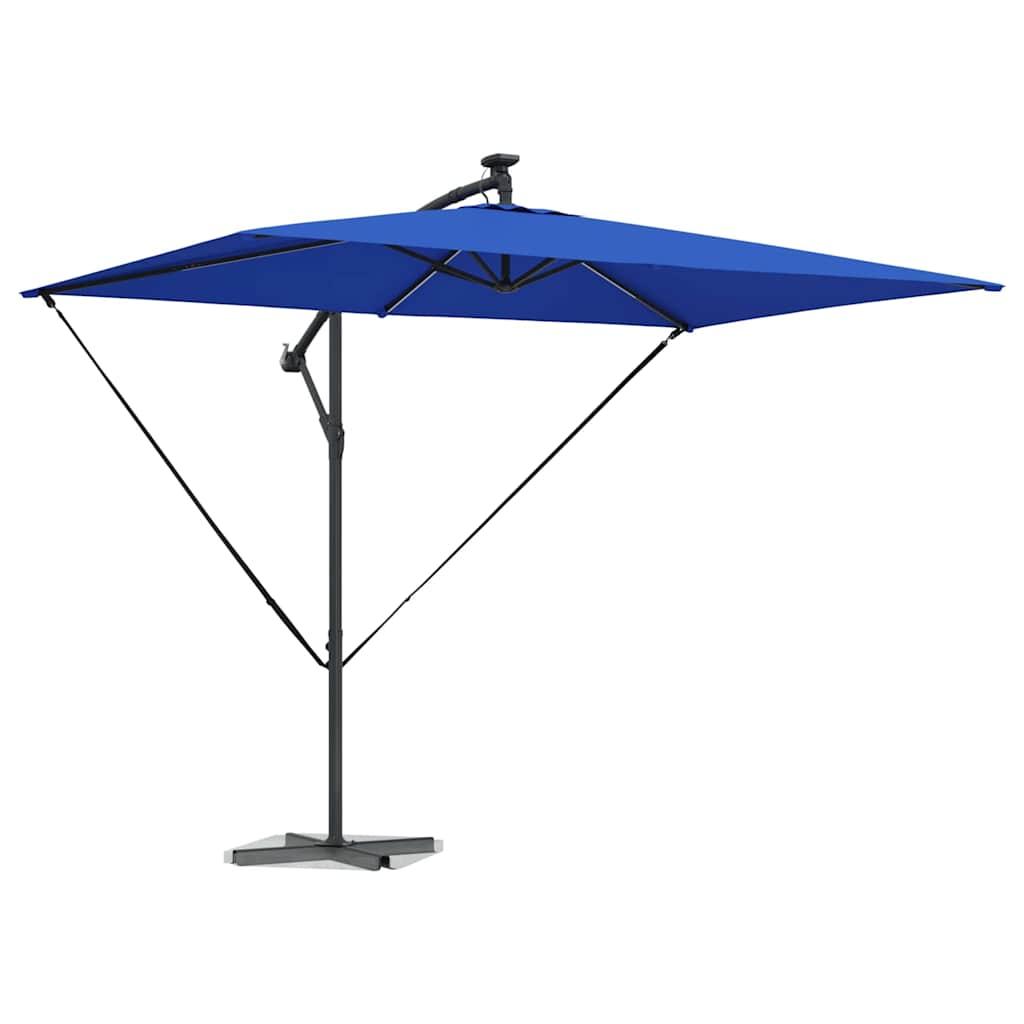 Sombrilla Poliéster y Aluminio Azul azur