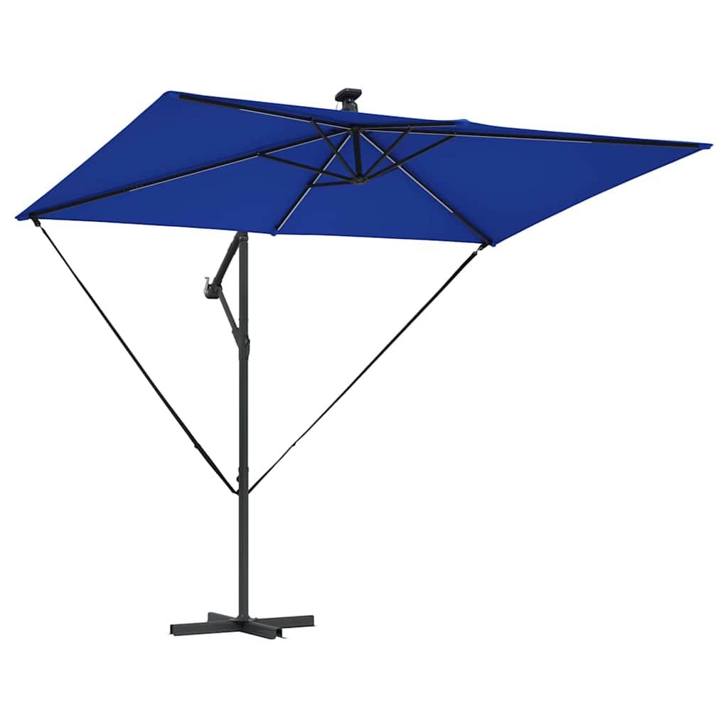 Sombrilla Poliéster y Aluminio Azul azur