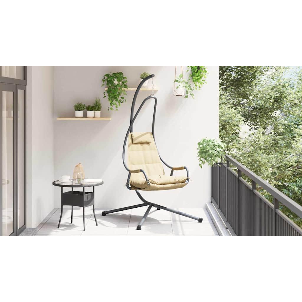 Silla huevo colgante Acero 94 x 107 x 196,5 cm