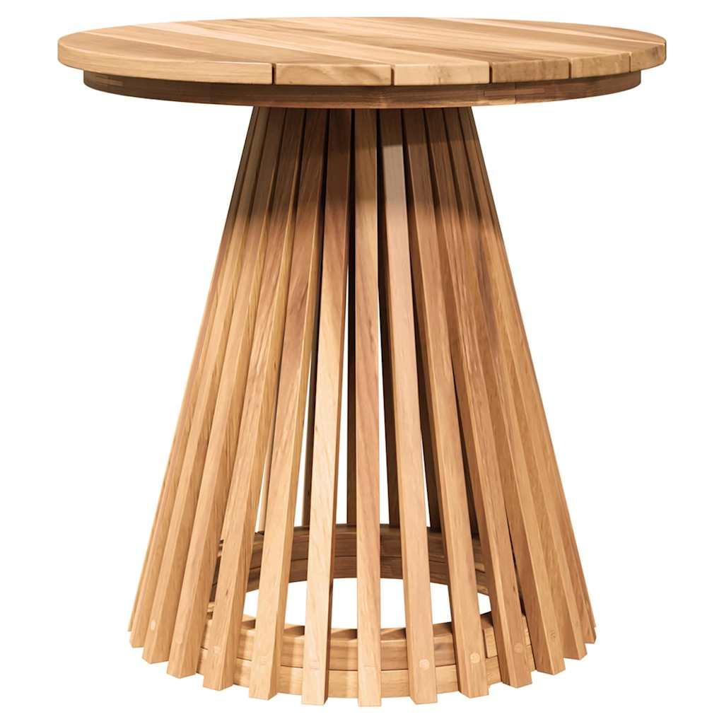 Mesa lateral Marrón Madera de teca maciza