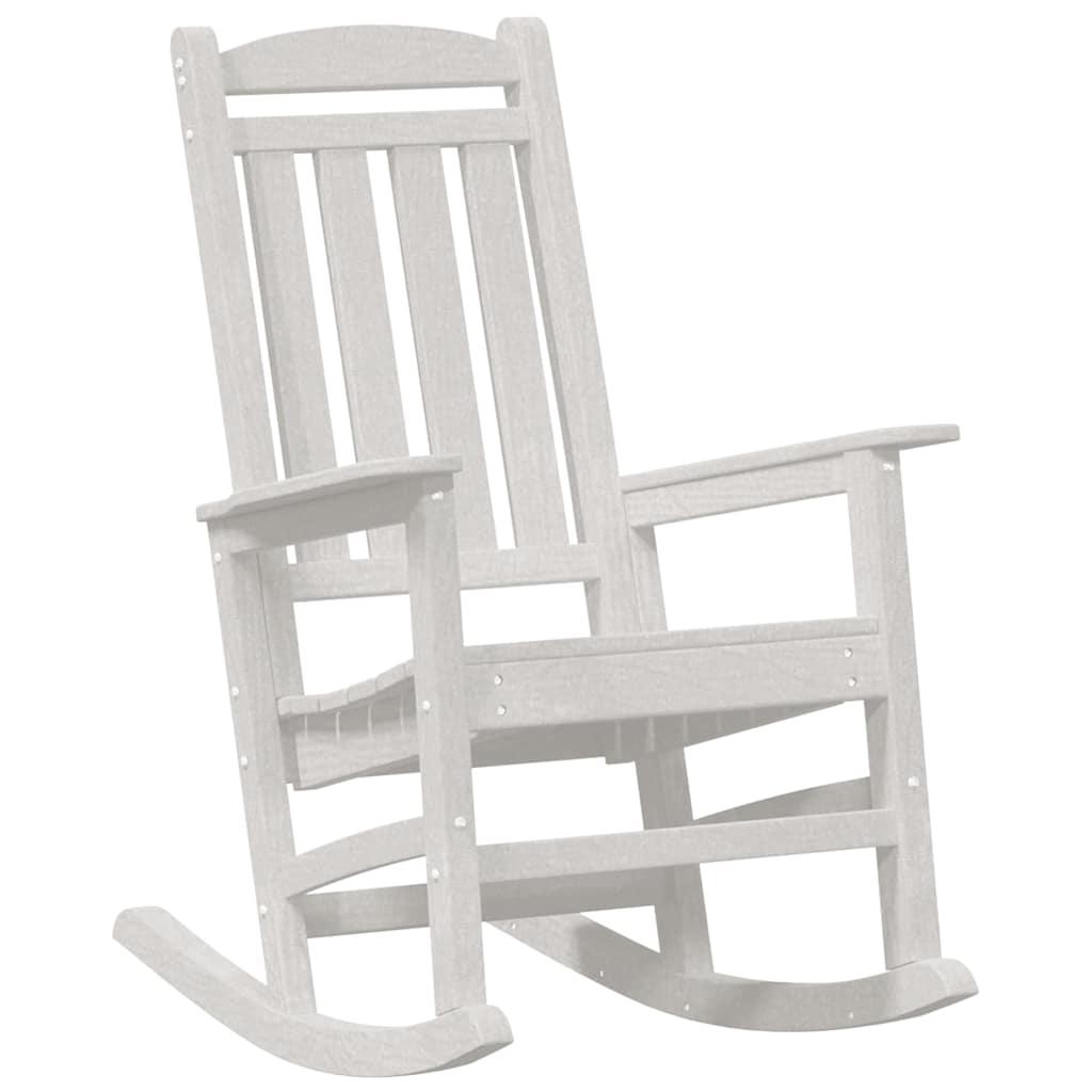 Silla mecedora de jardín HDPE
