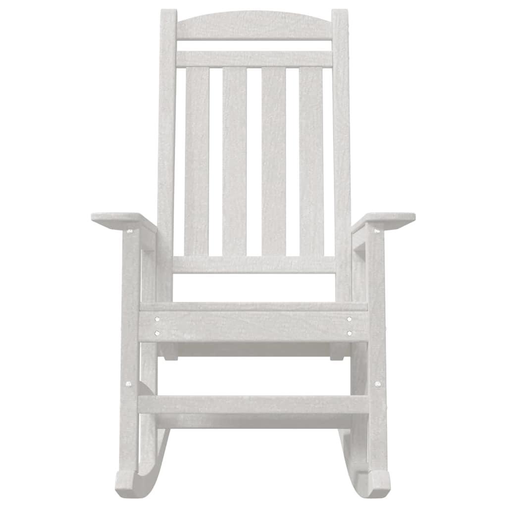 Silla mecedora de jardín HDPE
