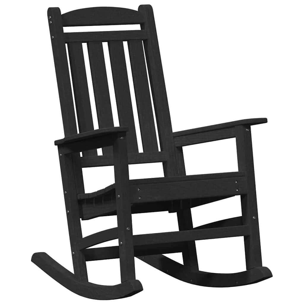 Silla mecedora de jardín HDPE