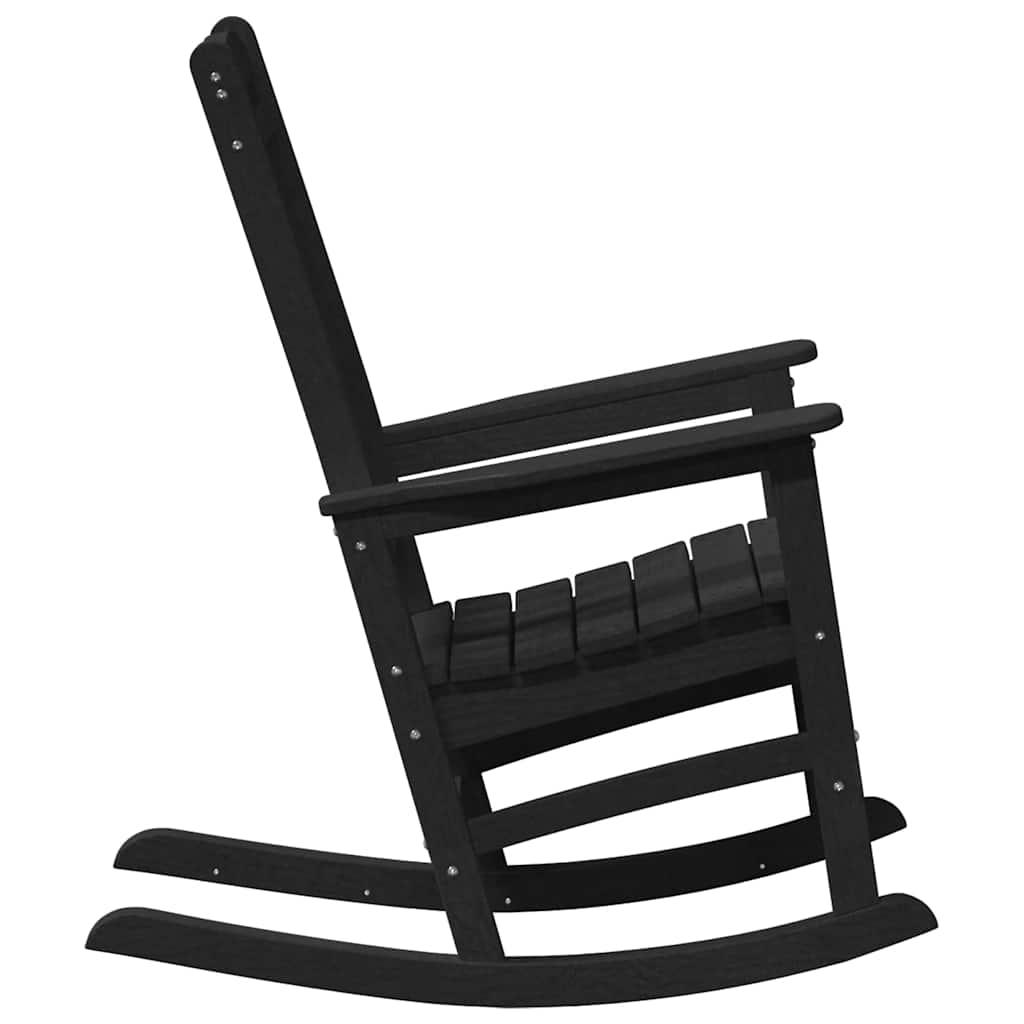 Silla mecedora de jardín HDPE