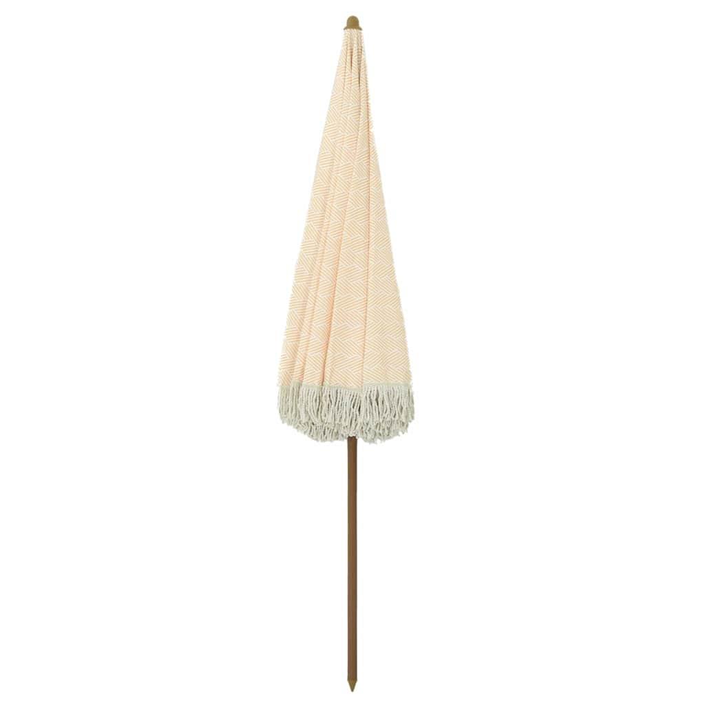 Parasol de playa Poliéster y Acero Redondo