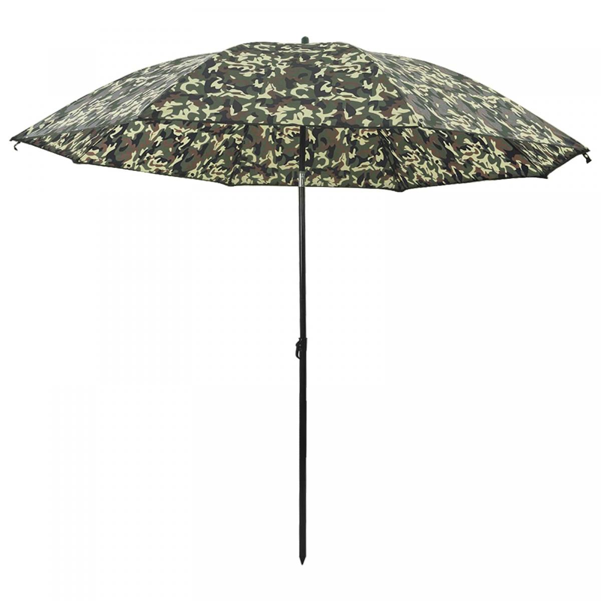 Paraguas de Pesca Poliéster Oxford Camuflaje