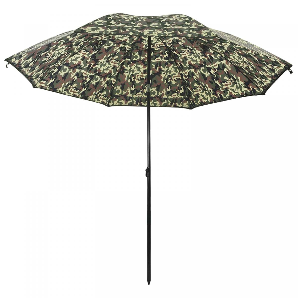 Paraguas de Pesca Poliéster Oxford Camuflaje