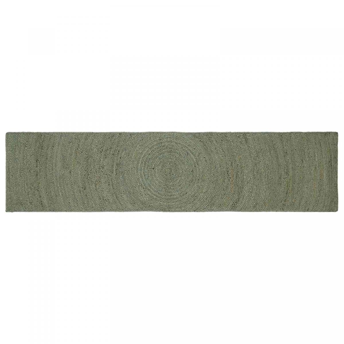 Alfombras de área Gris oscuro 60 x 250 cm yute