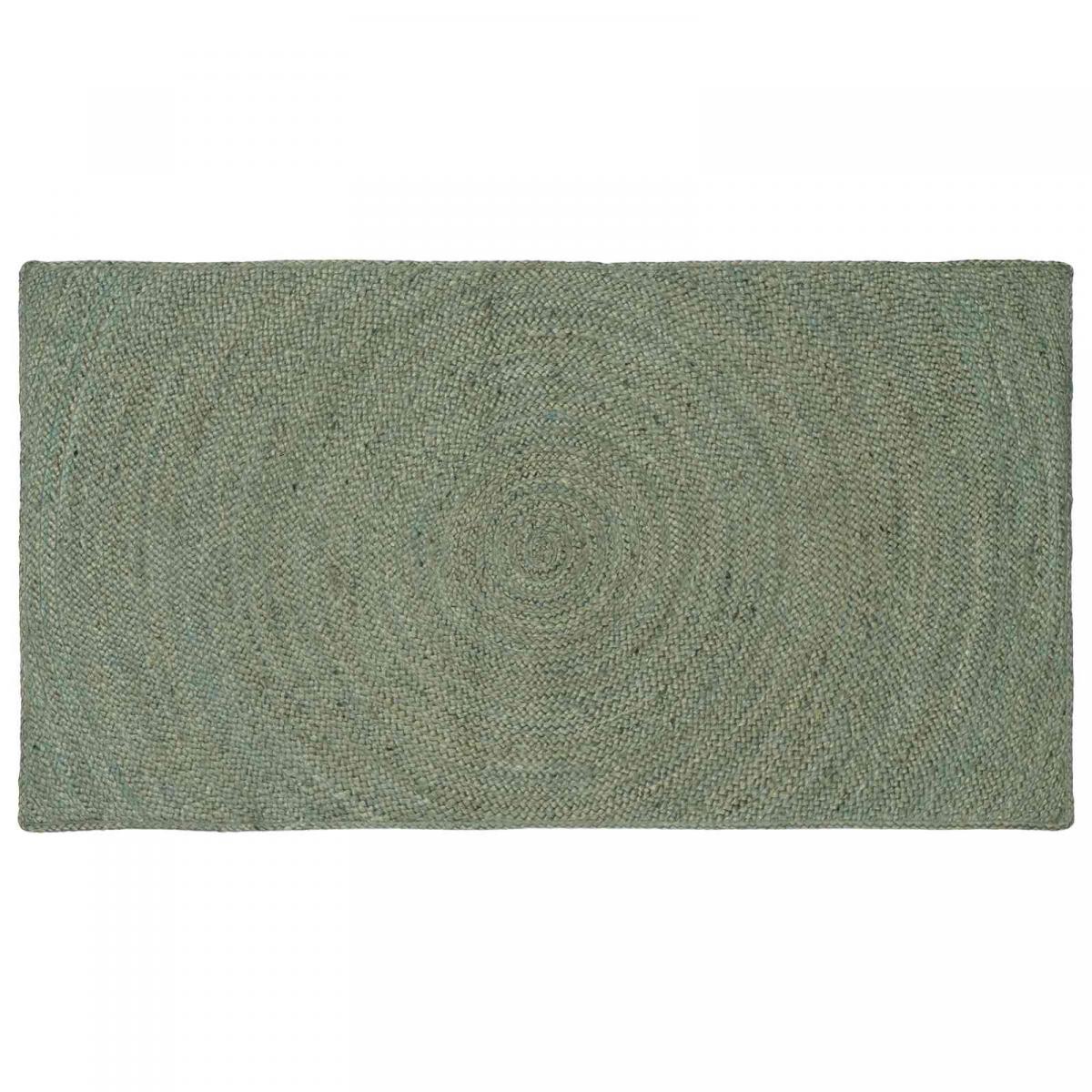 Alfombras de área Gris oscuro 80 x 150 cm yute