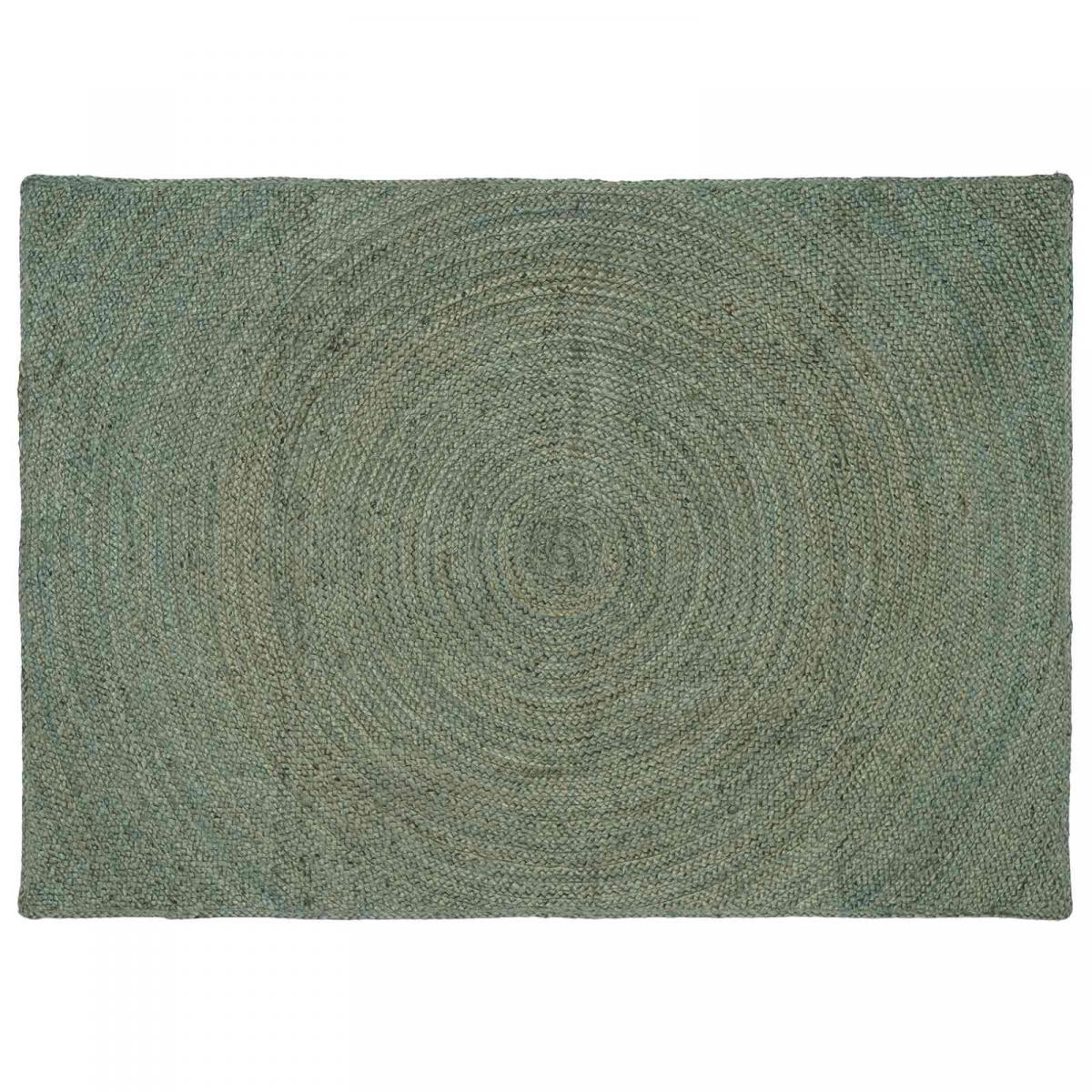 Alfombras de área Gris oscuro 120 x 170 cm yute