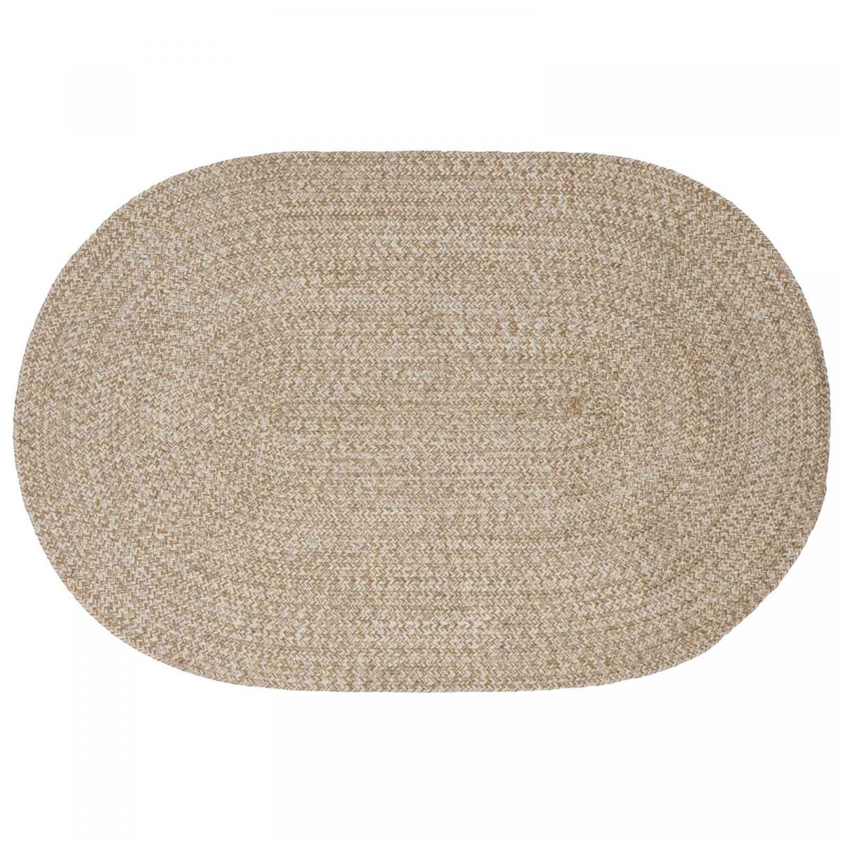 Alfombras de área Verde oliva 100 x 152 cm yute