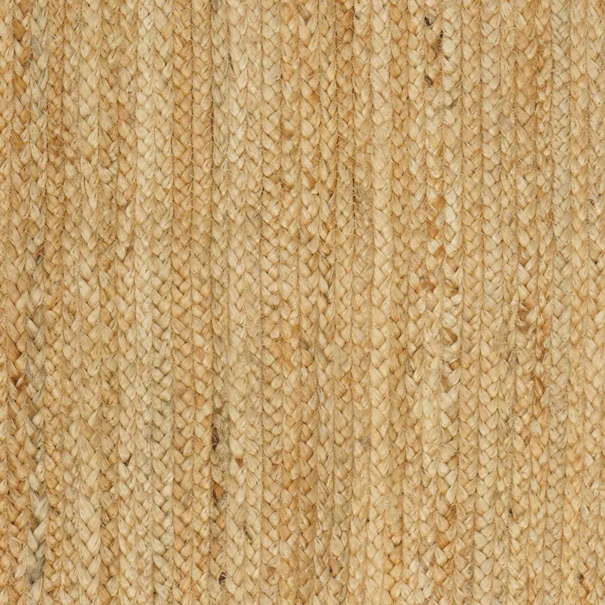 Alfombra de área Marrón Claro 60 x 200 cm yute