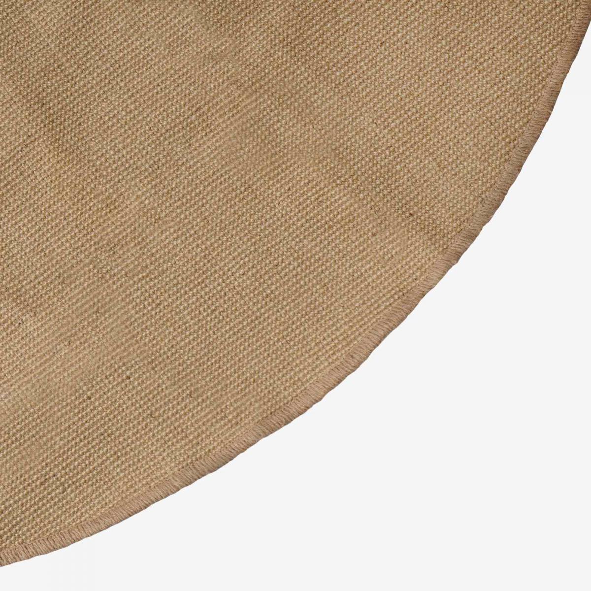 Alfombras de área Natural Ø 90 cm yute