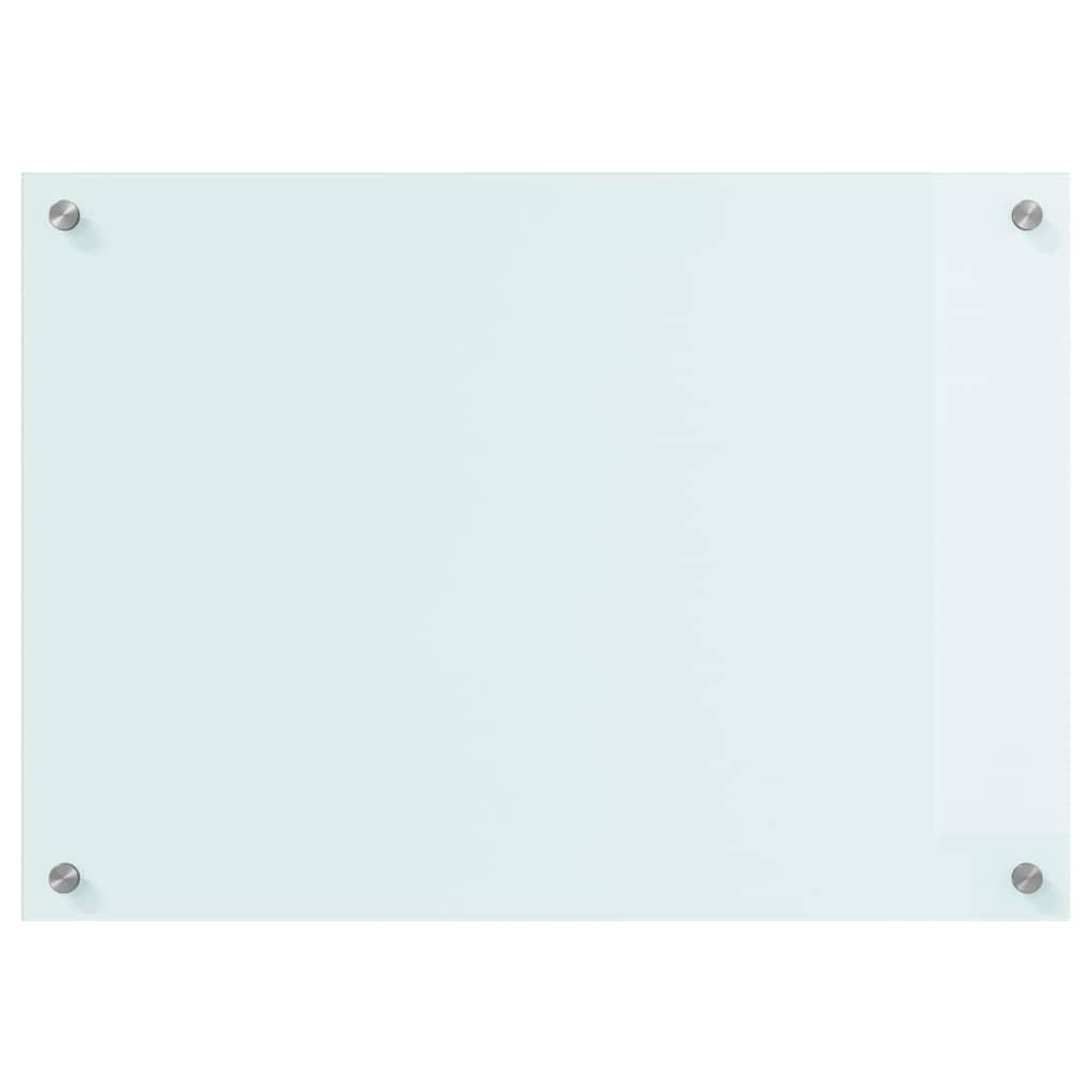 Salpicadero de cocina Leche 100 x 40 cm vidrio templado