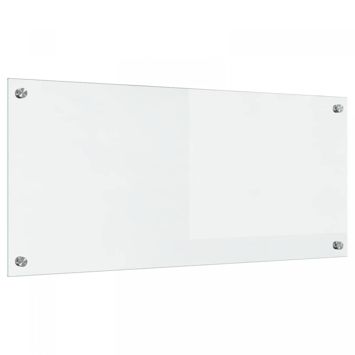 Salpicadero de cocina 90 x 40 cm vidrio templado