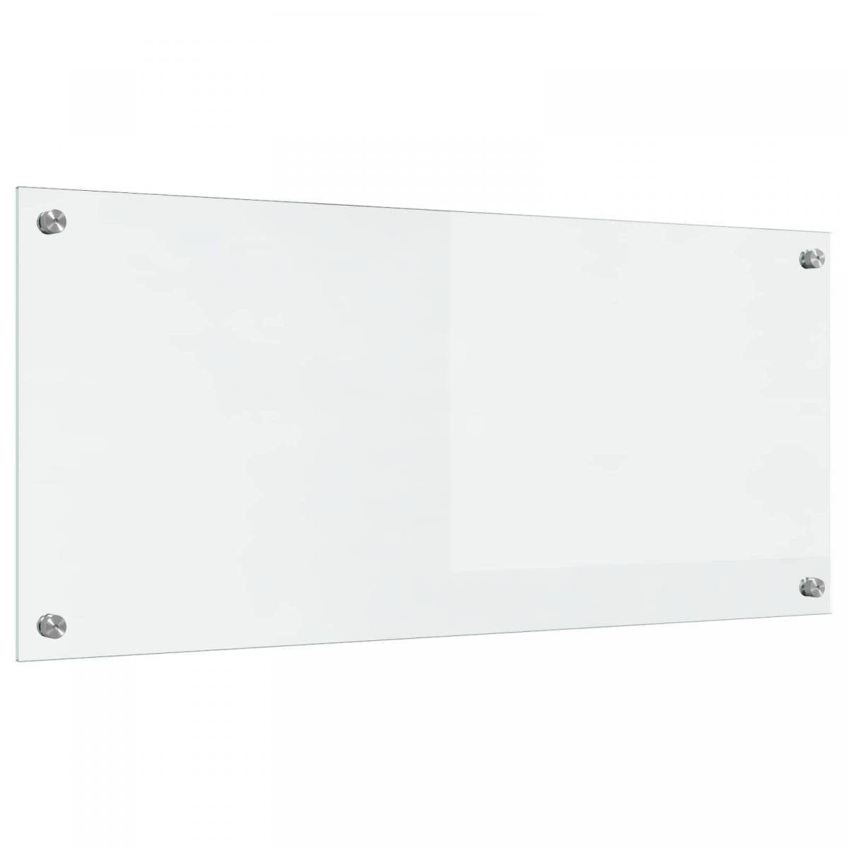 Salpicadero de cocina 90 x 40 cm vidrio templado