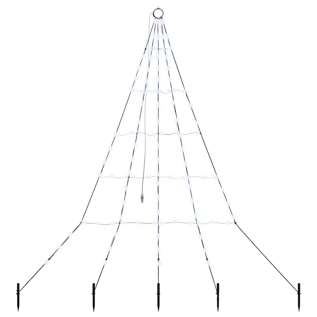 Árbol de Navidad LED EKENAS 182 cm 112 LED