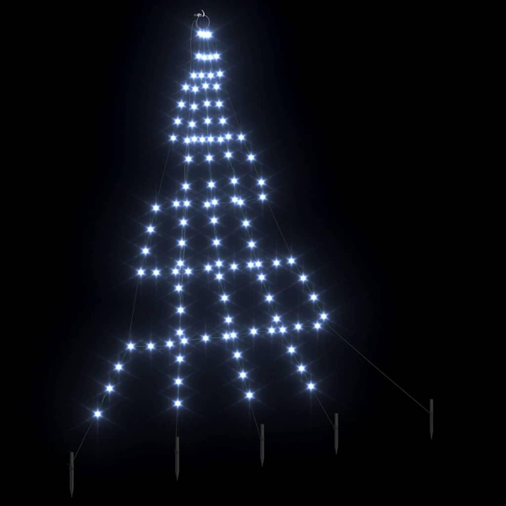 Árbol de Navidad LED EKENAS 182 cm 112 LED