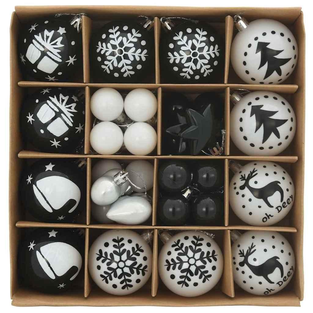 Juego de Esferas de Navidad 40 uds. y Ø 6 cm
