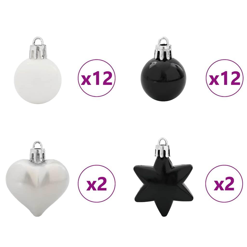 Juego de Esferas de Navidad 40 uds. y Ø 6 cm