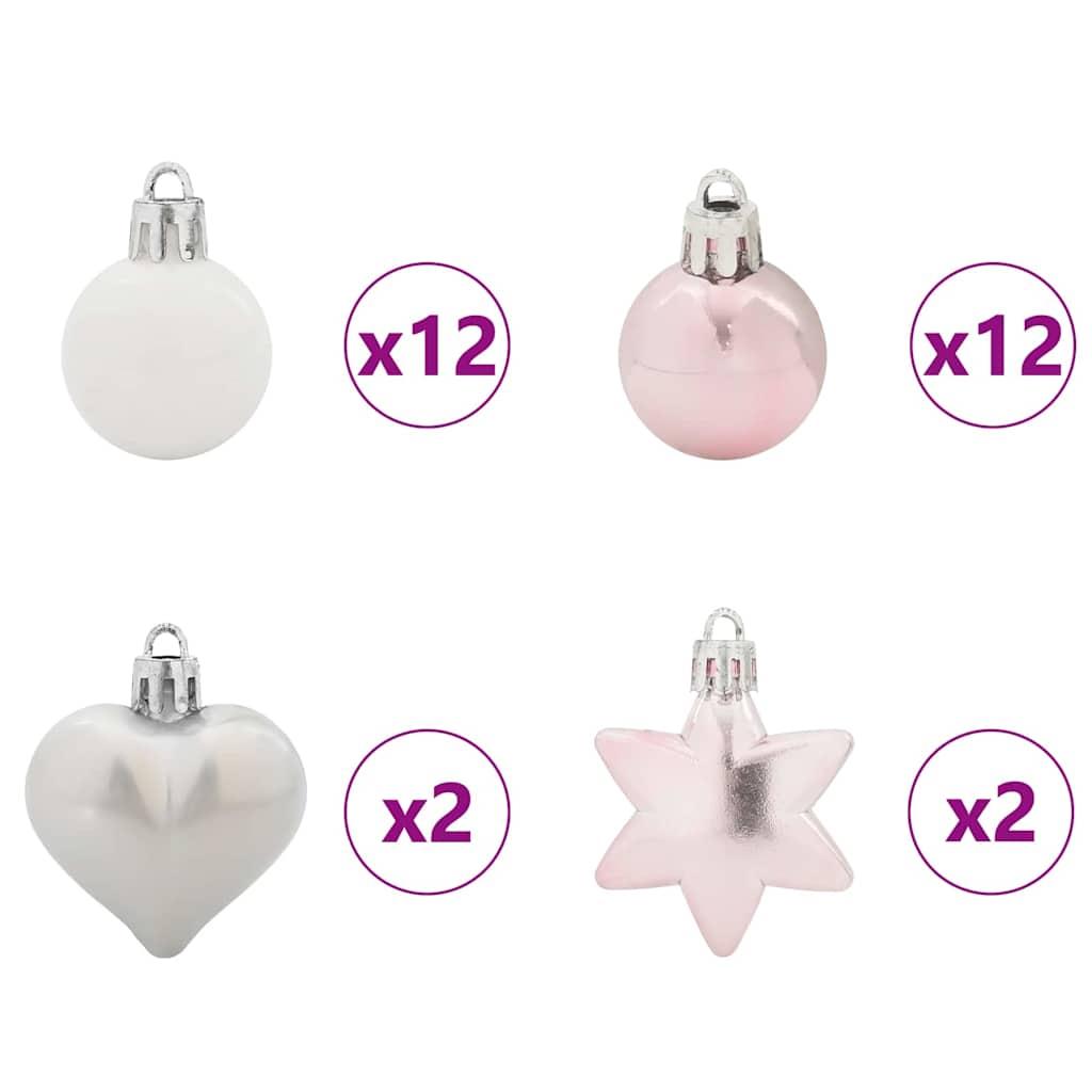 Juego de Esferas de Navidad 40 uds. y Ø 6 cm