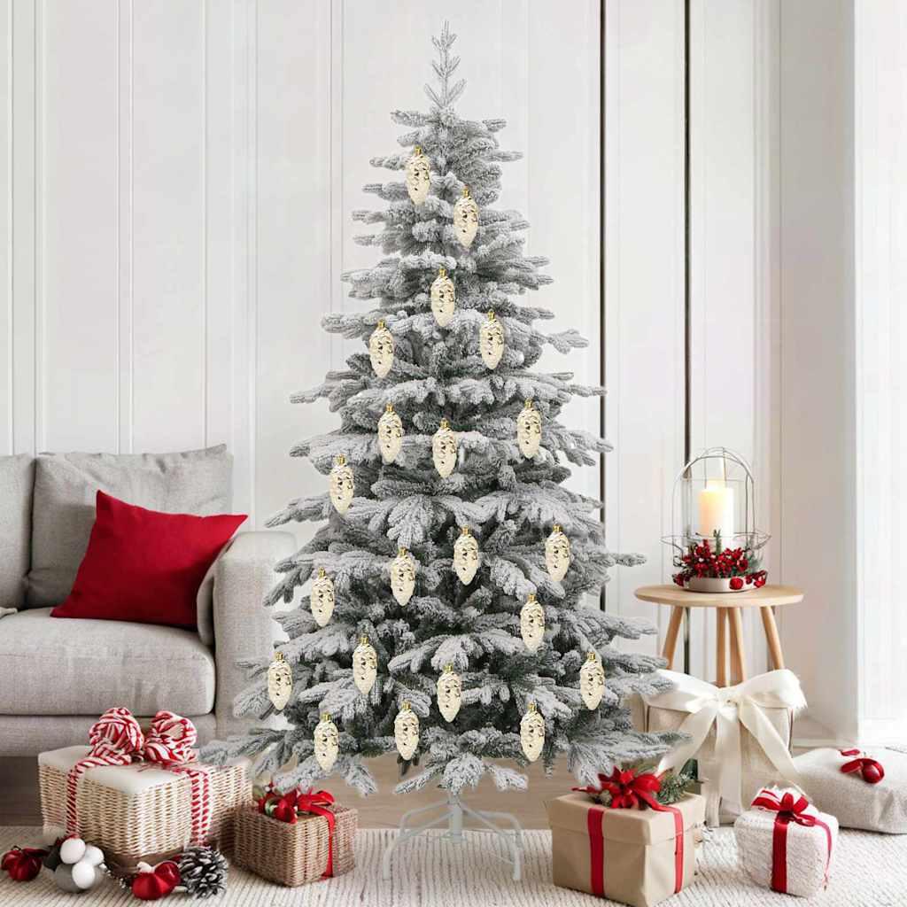 Decoración para Árbol de Navidad 40 uds. Dorado
