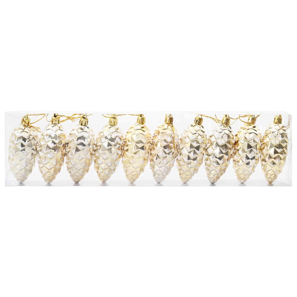 Decoración para Árbol de Navidad 40 uds. Dorado