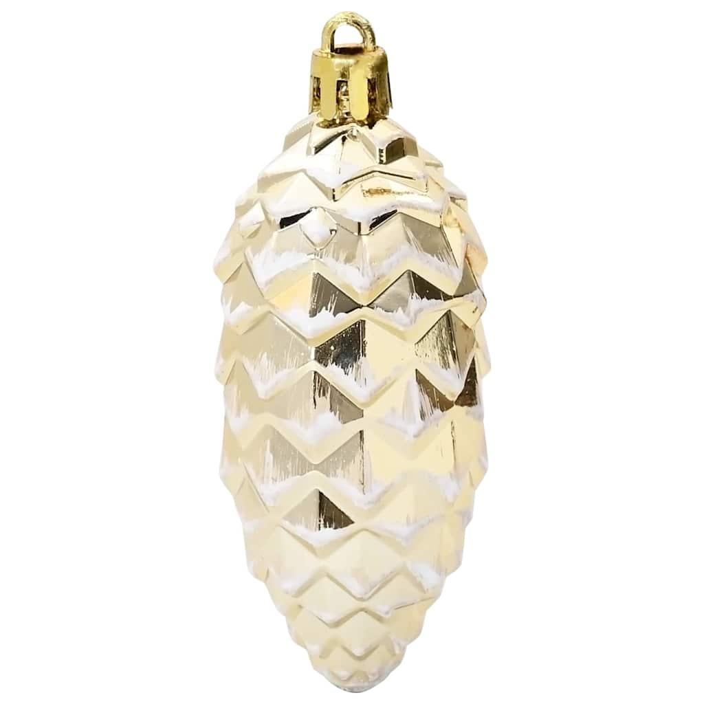 Decoración para Árbol de Navidad 40 uds. Dorado