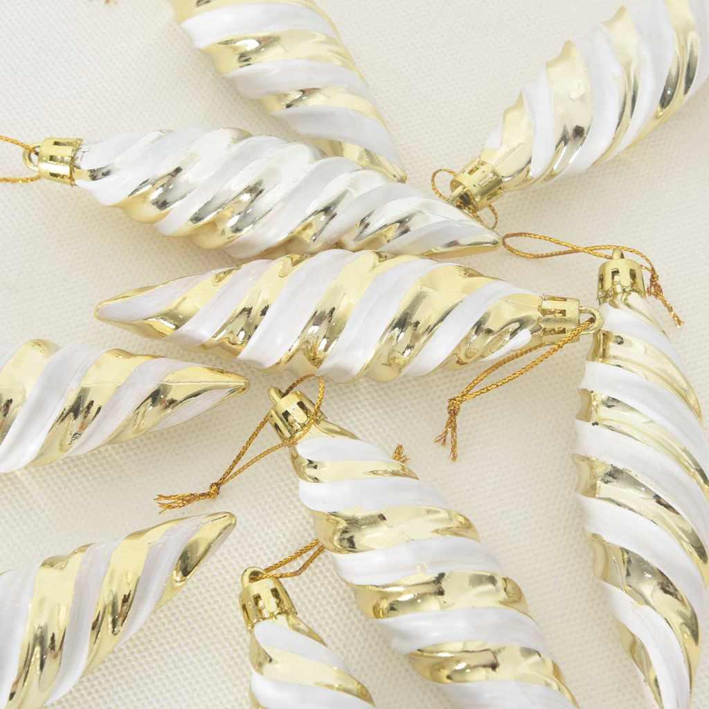 Decoración para Árbol de Navidad 40 uds. Dorado