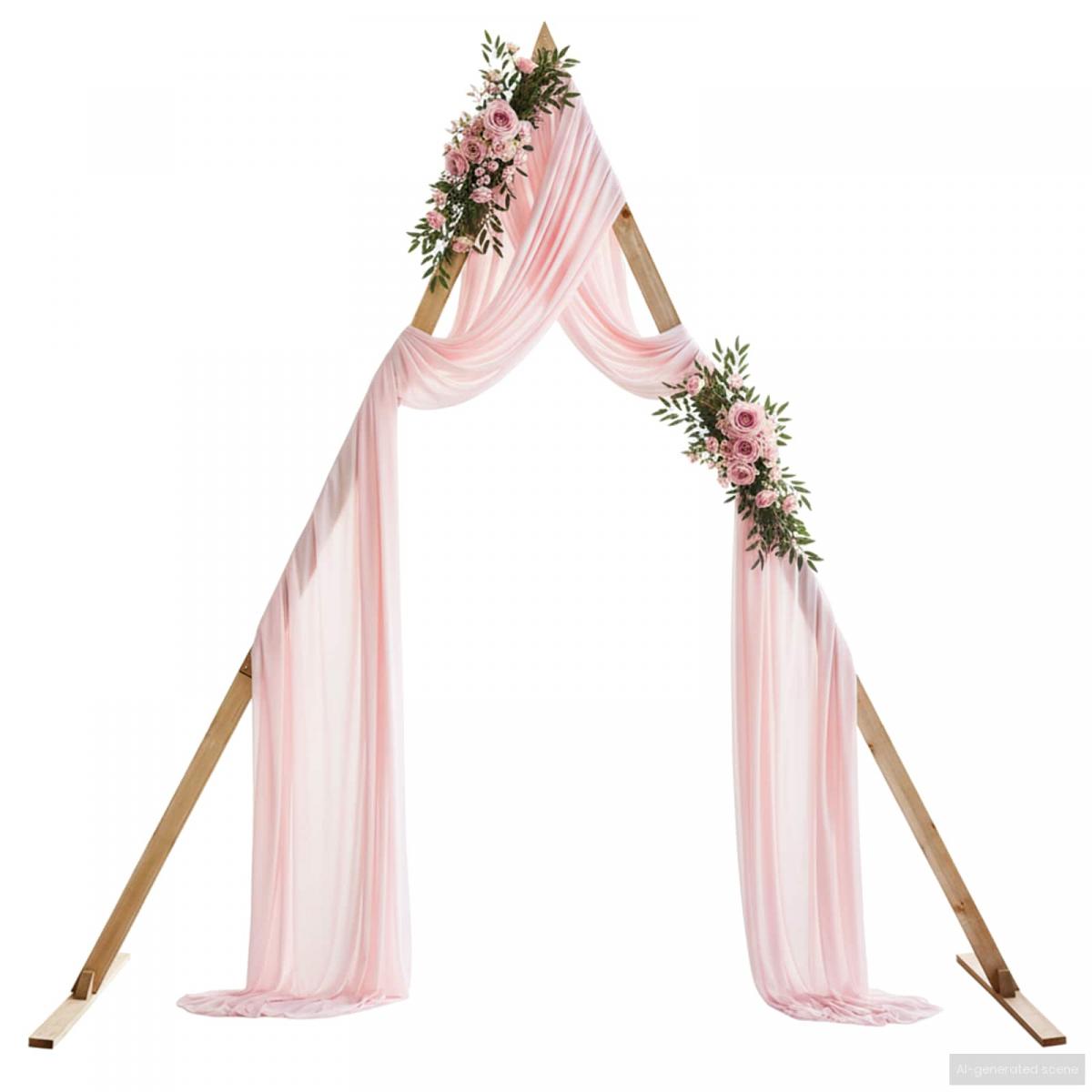 Arco de Boda Marrón Claro
