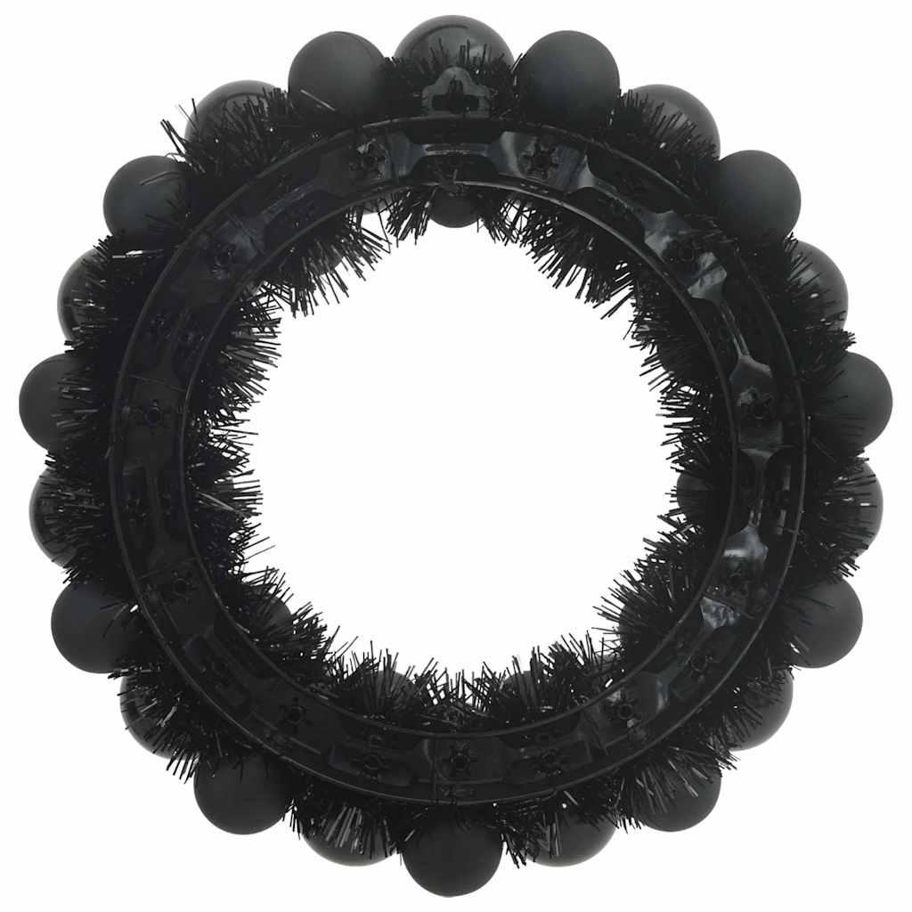 Coronas de Bolas de Navidad 2 uds. 33 x 33 x 7 cm
