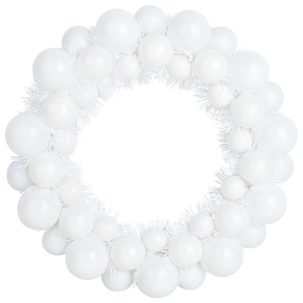 Coronas de Bolas de Navidad 2 uds. 33 x 33 x 7 cm