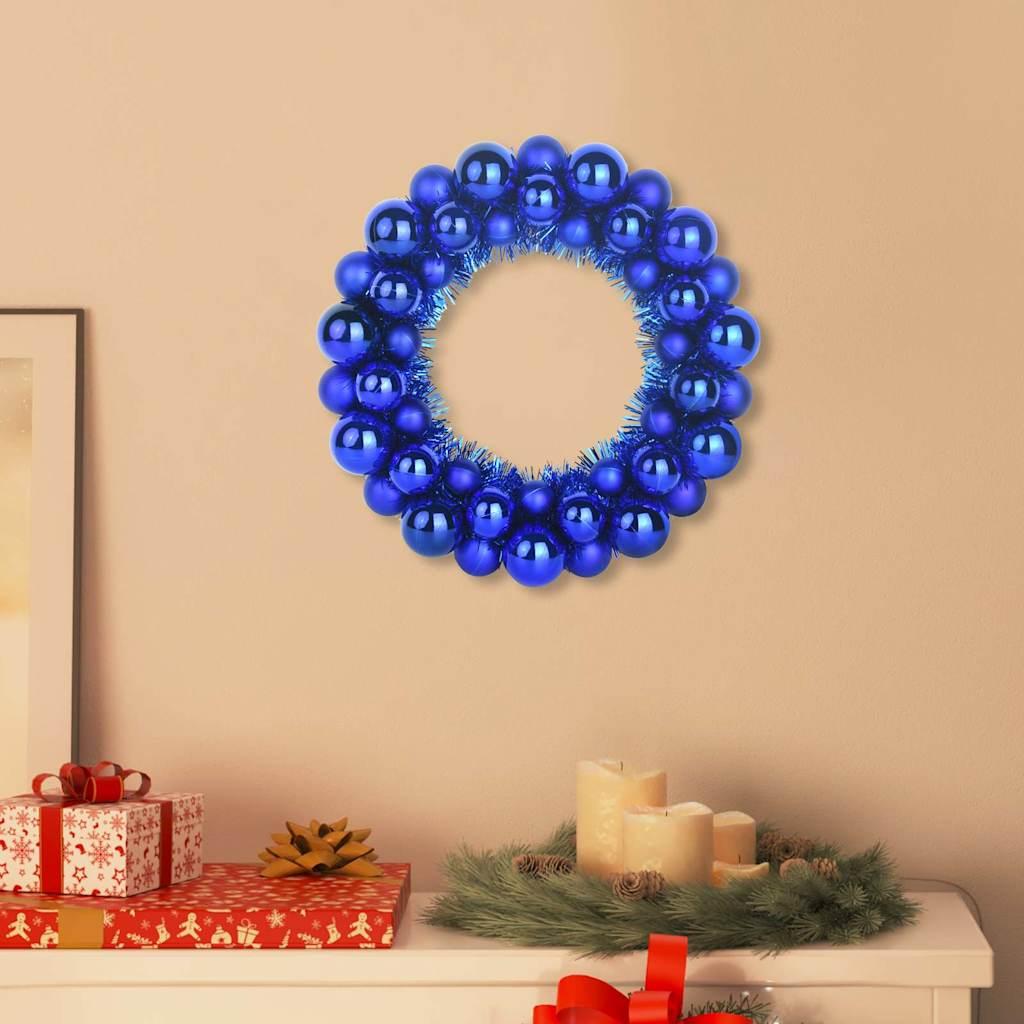 Coronas de Bolas de Navidad 2 uds. 33 x 33 x 7 cm