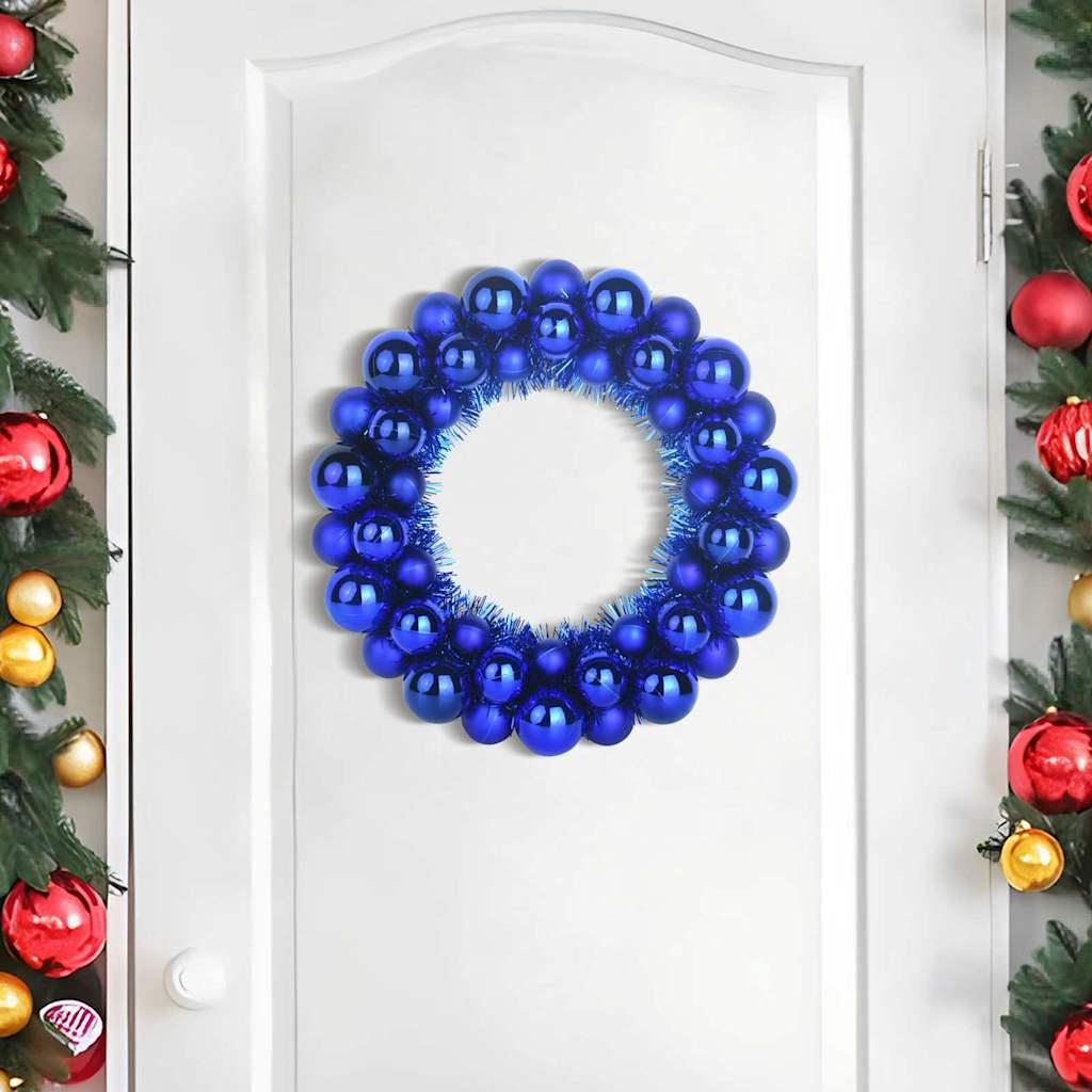 Coronas de Bolas de Navidad 2 uds. 33 x 33 x 7 cm